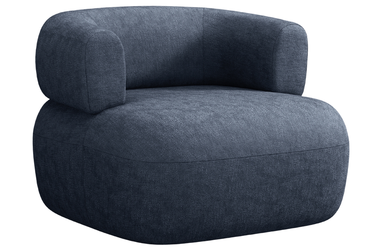 Windsor & Co Modré křeslo Aldrin Windsor & Co