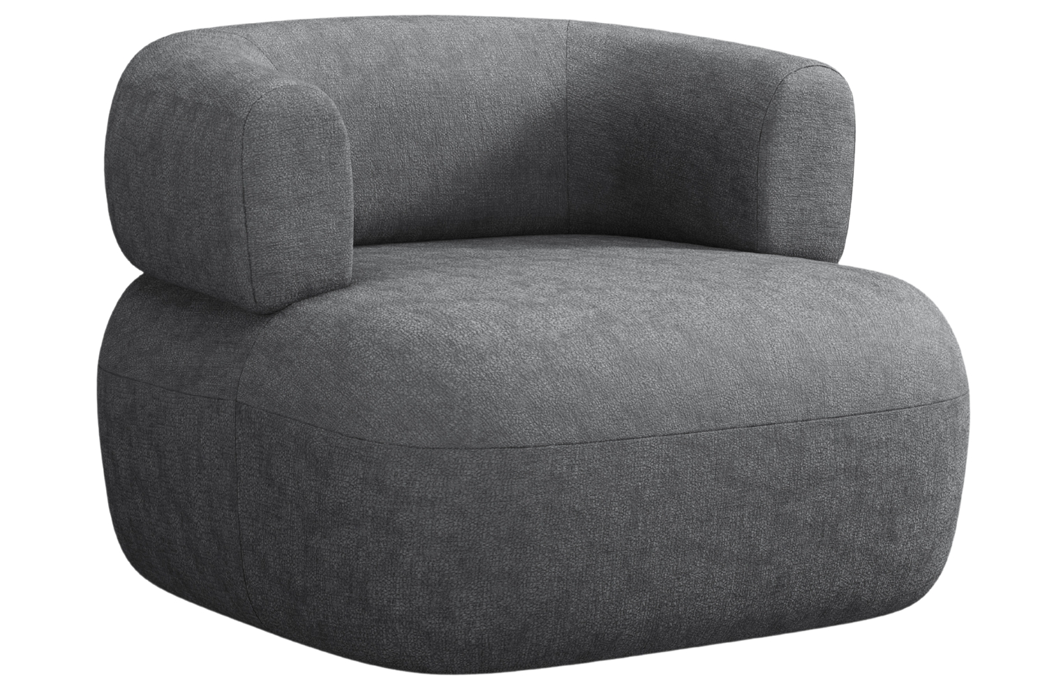 Windsor & Co Šedé křeslo Aldrin Windsor & Co