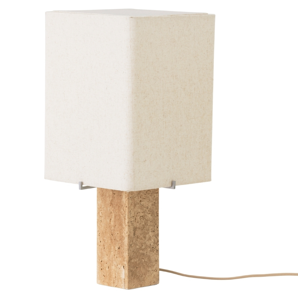 Audo CPH Travertinová stolní lampa NONNA 49 cm Audo CPH