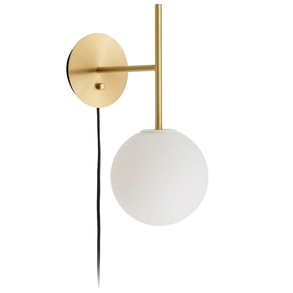Audo CPH Zlaté kovové nástěnné světlo TR BULB Audo CPH