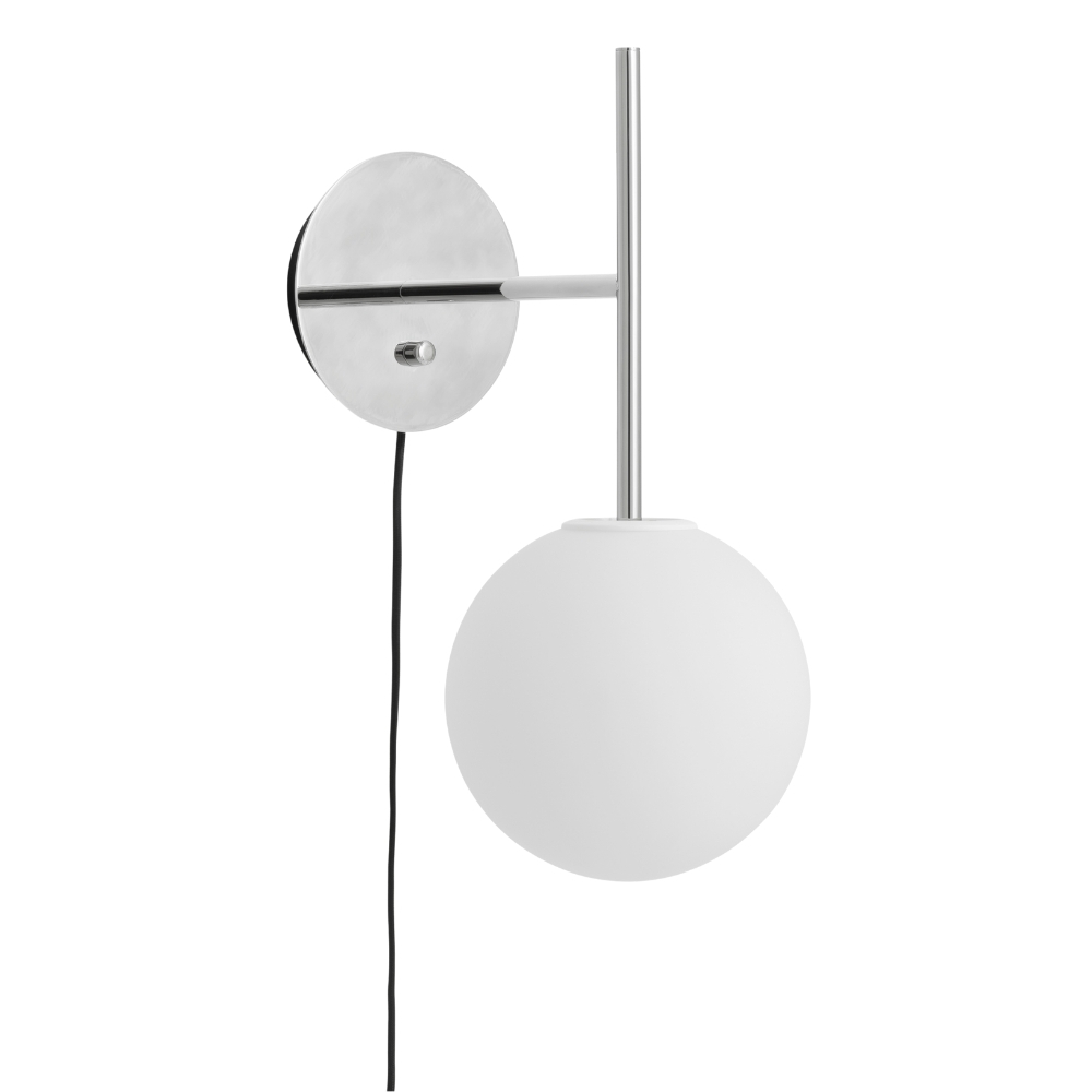 Audo CPH Stříbrné kovové nástěnné světlo TR BULB Audo CPH