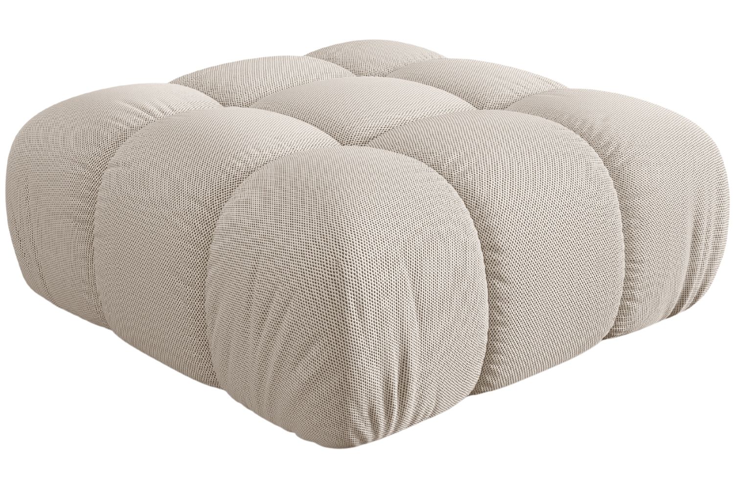 Micadoni Světle béžová podnožka Bellis 94 x 94 cm Micadoni