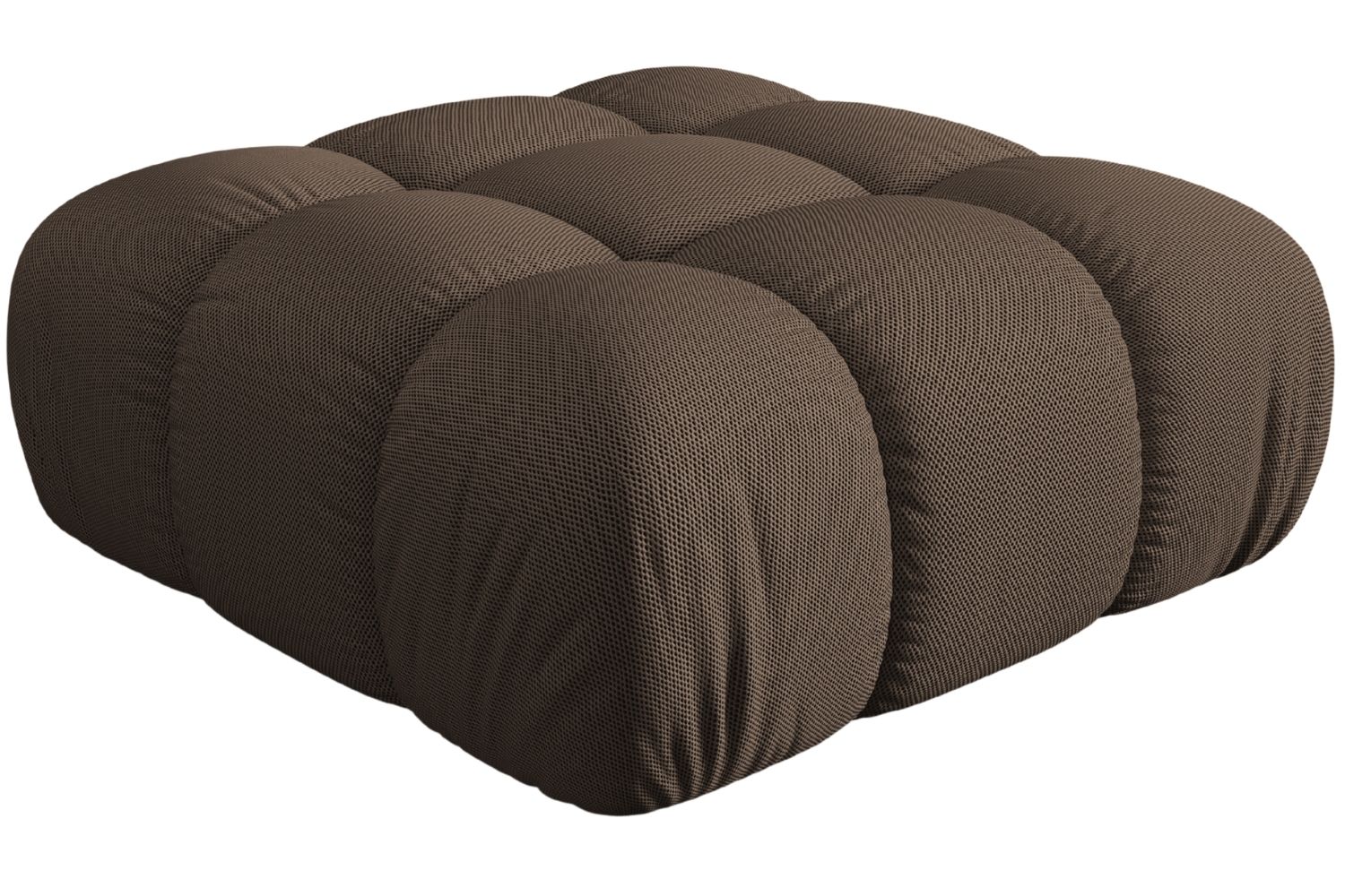 Micadoni Hnědá podnožka Bellis 94 x 94 cm Micadoni