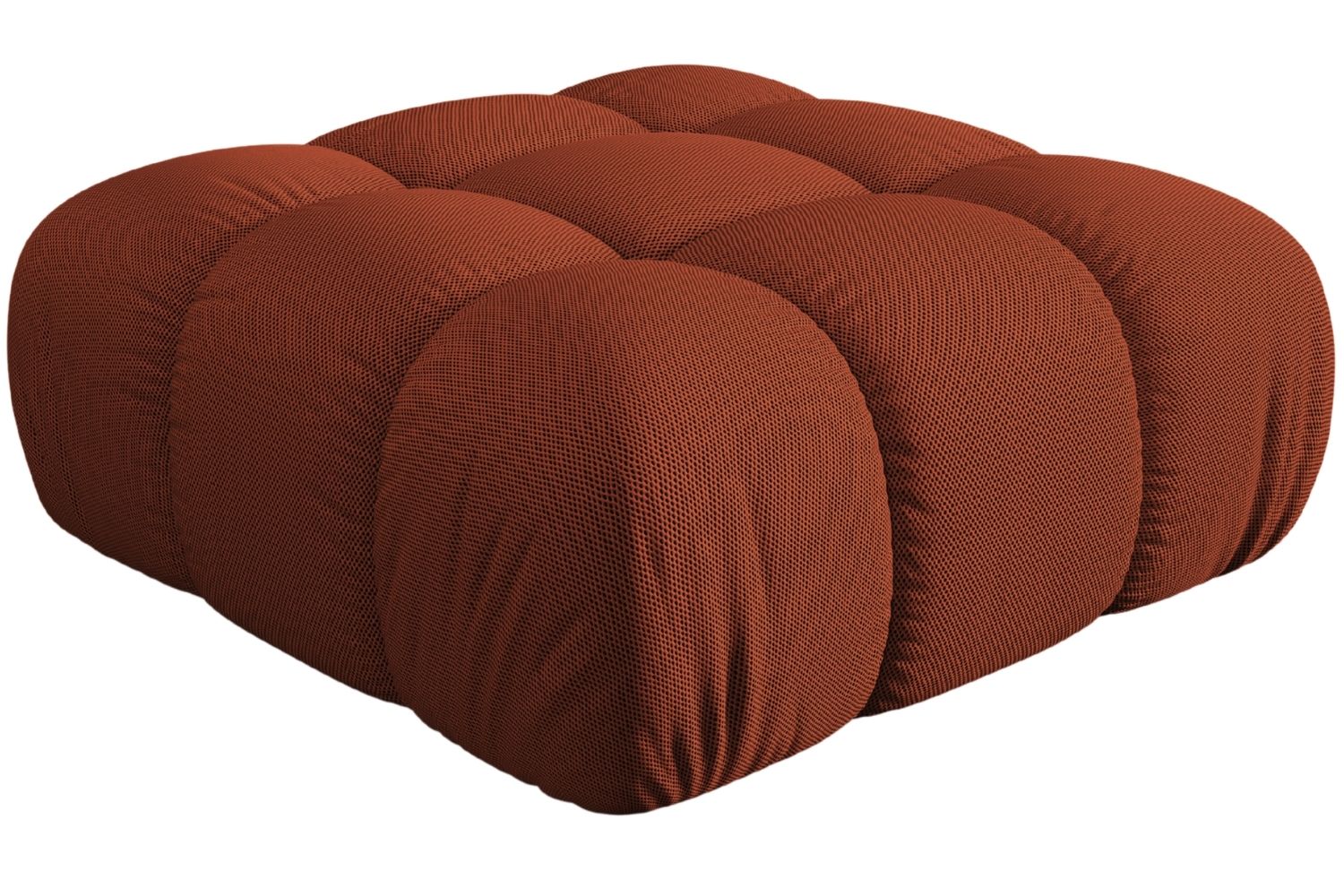 Micadoni Terakotově oranžová podnožka Bellis 94 x 94 cm Micadoni