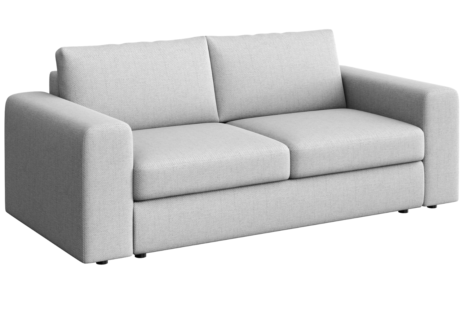 Rodier Světle šedá trojmístná pohovka Baga 218 cm Rodier