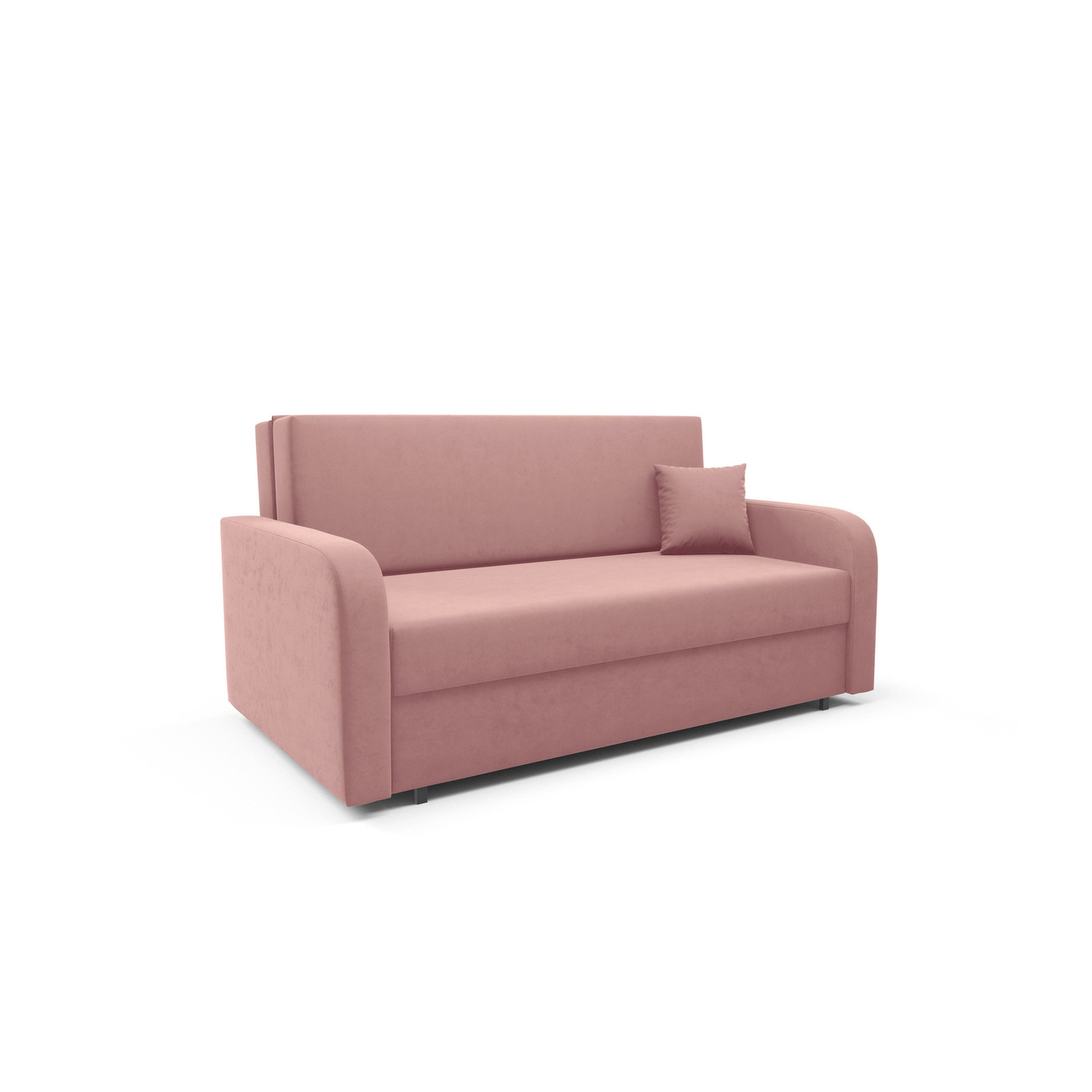 Rozkládací pohovka FERONI IV Růžová