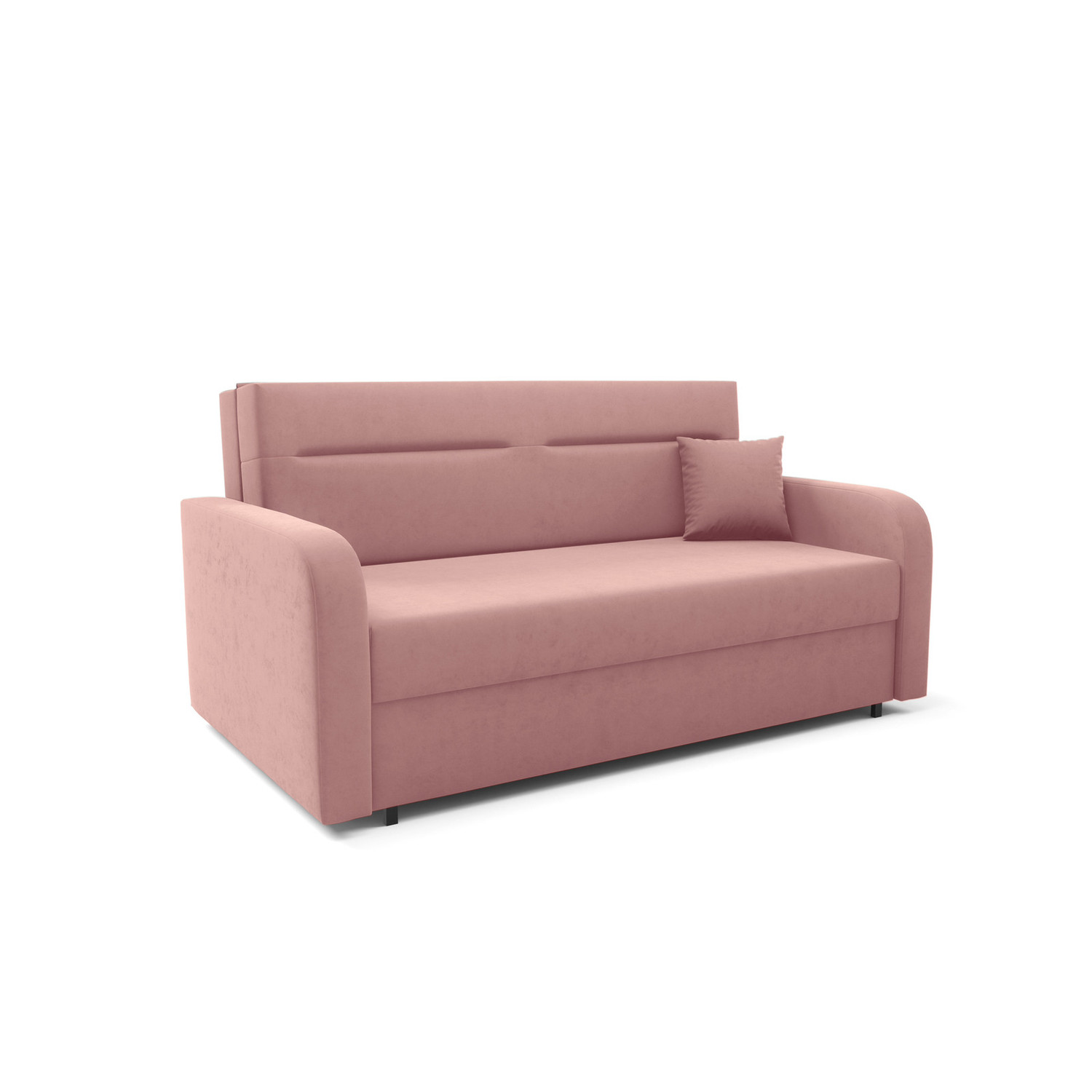 Rozkládací pohovka GIRONA IV Růžová