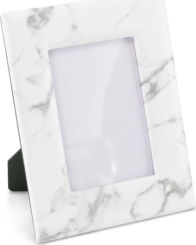 Bílý plastový stojací rámeček 19x24 cm Marbo – Restilo Restilo