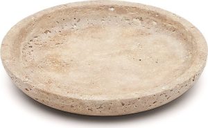 Kamenn&yacute; dekoračn&iacute; t&aacute;c &oslash; 18 cm Madlena &ndash; Kave Home Kave Home