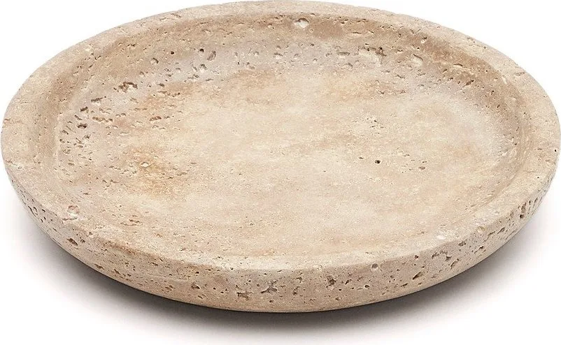 Kamenný dekorační tác ø 18 cm Madlena – Kave Home
