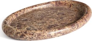 Mramorov&yacute; dekoračn&iacute; t&aacute;c 28x43 cm Lenorel &ndash; Kave Home Kave Home