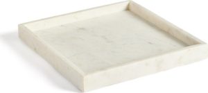 Mramorov&yacute; dekoračn&iacute; t&aacute;c 35x35 cm Serela &ndash; Kave Home Kave Home