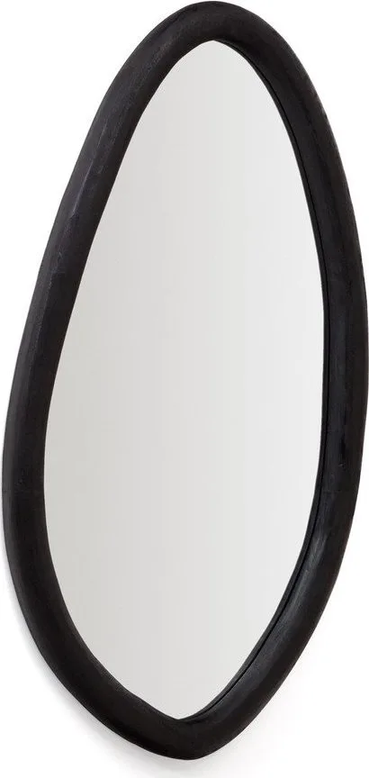 Nástěnné zrcadlo s dřevěným rámem 60x110 cm Magrit – Kave Home