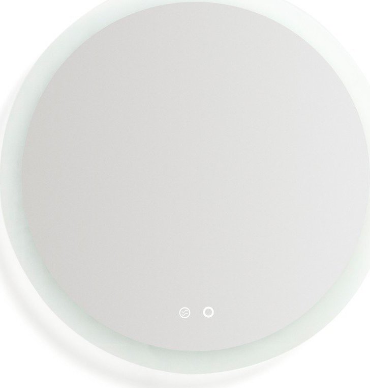 Nástěnné zrcadlo s osvětlením ø 60 cm Mervi – Kave Home Kave Home