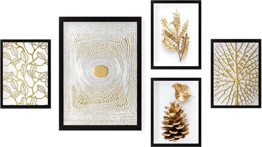 Obrazy v sadě 5 ks 34x44 cm – Wallity Wallity