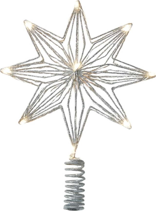 Světelná dekorace na baterky ve stříbrné barvě Chloe – Sirius Sirius