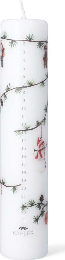 Svíčka doba hoření 56 h s vánočním motivem Hammershøi Christmas 2025 – Kähler Design Kähler Design