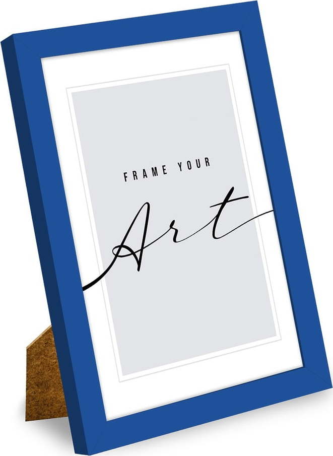 Tmavě modrý stojací/na zeď rámeček 12x17 cm – knor knor