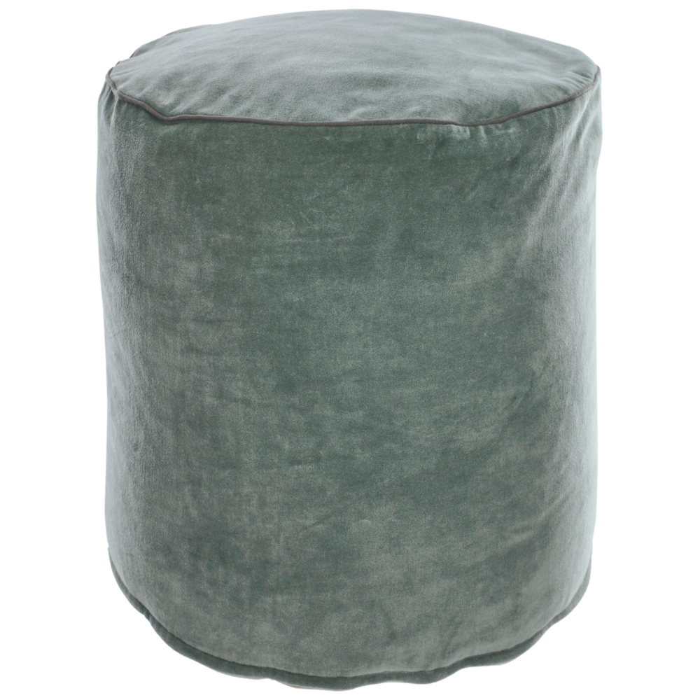 Kave Home Zelený puf Brunetta Ø 40 cm Kave Home