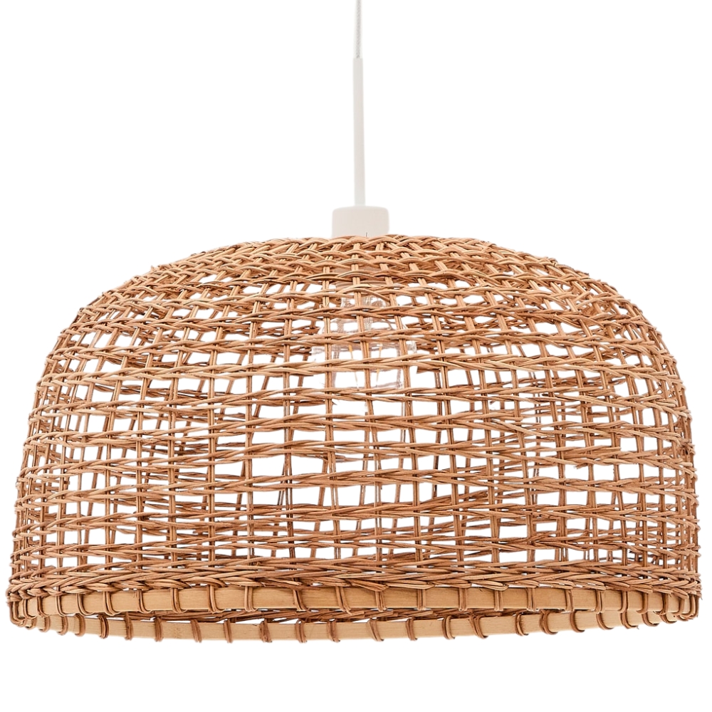 Kave Home Ratanové stínidlo Dakira Ø 50 cm Kave Home