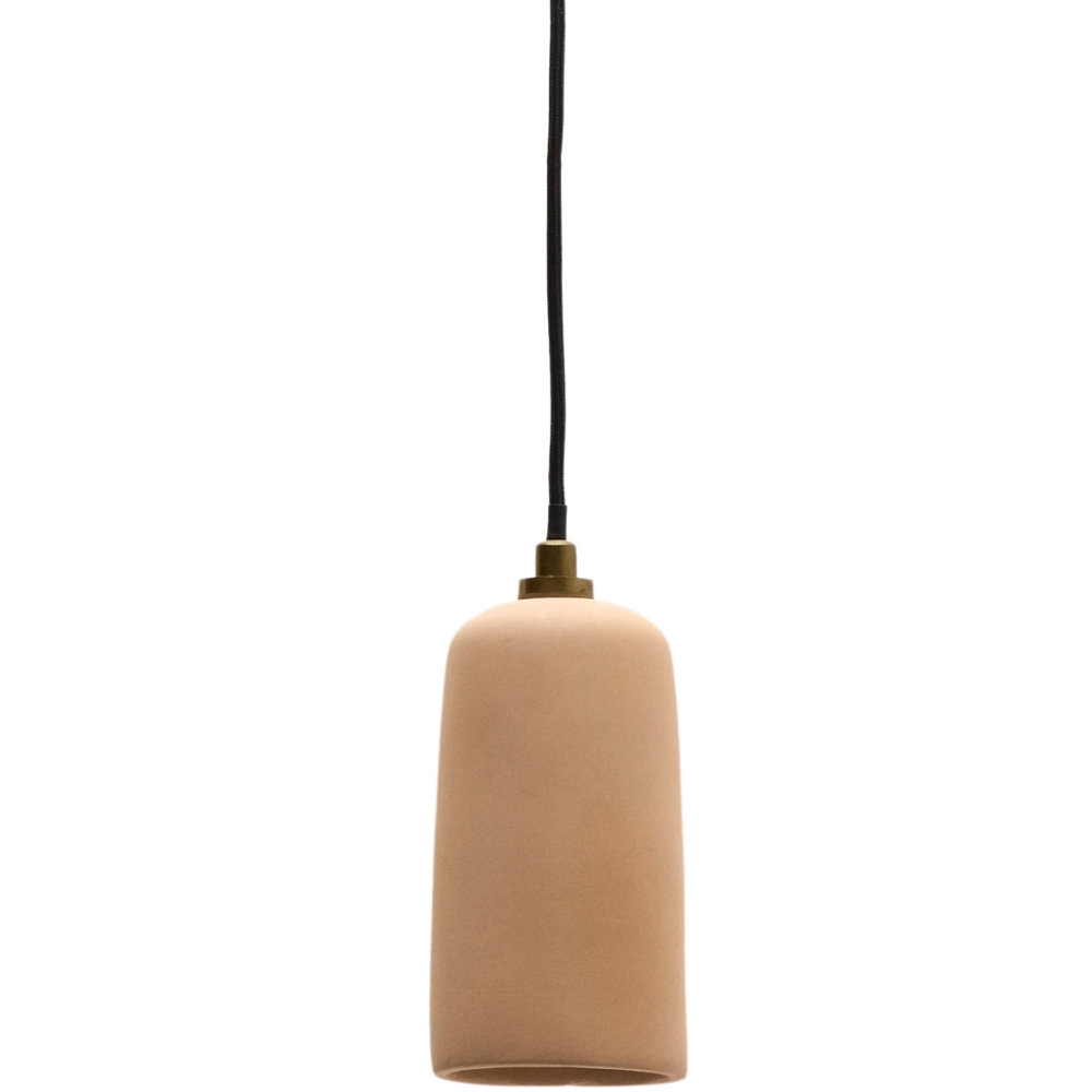 Kave Home Terakotové závěsné světlo Madsen Ø 8 cm Kave Home