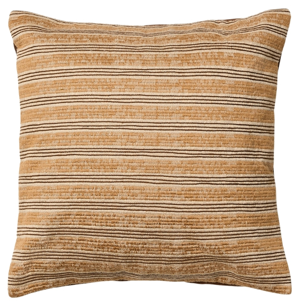 Kave Home Béžovo-hnědý bavlněný povlak na polštář Tavina 50 x 50 cm Kave Home