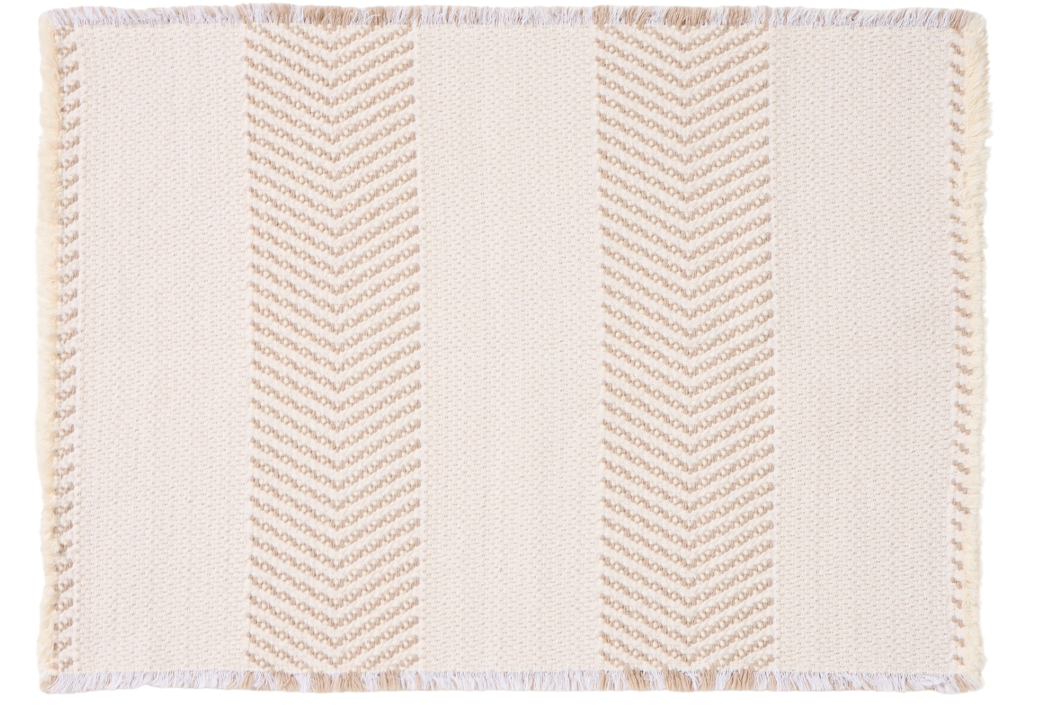 Kave Home Béžová bavlněná koupelnová předložka Bina 50 x 70 cm Kave Home