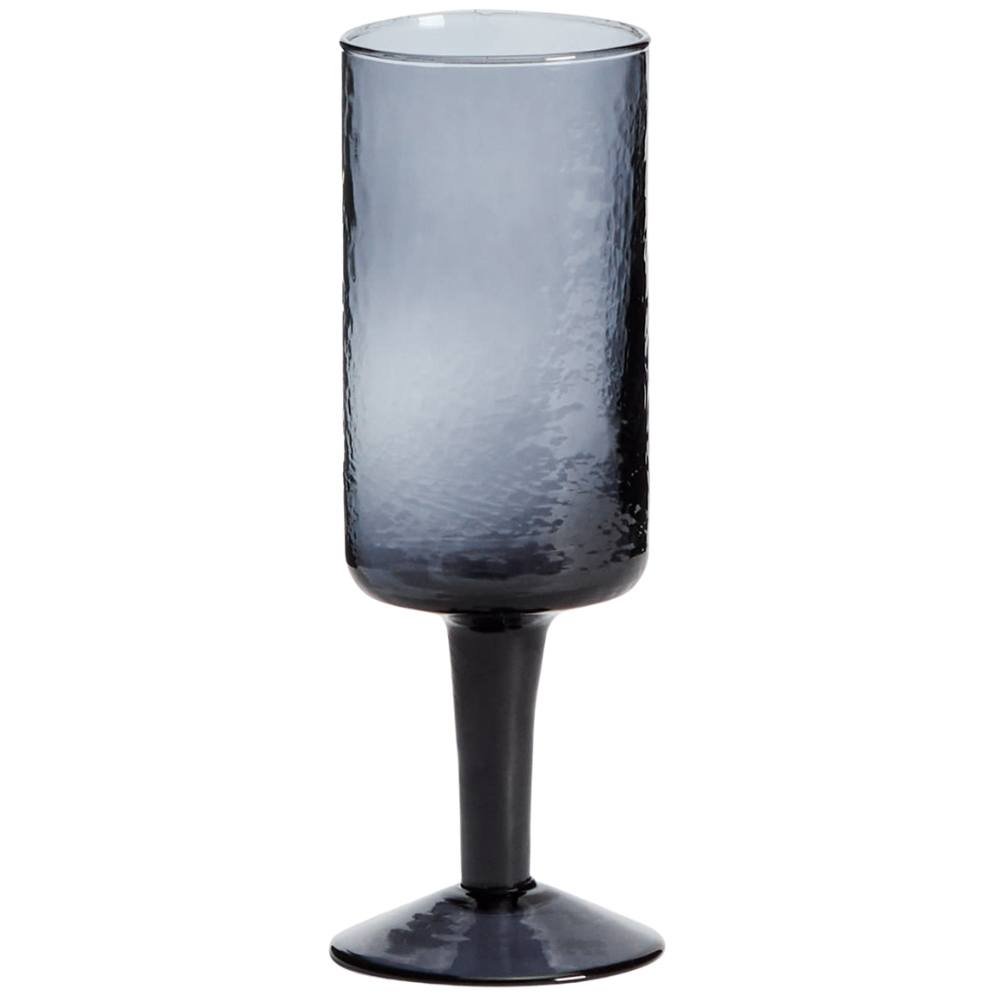 Kave Home Modrá sklenice na víno Obila Kave Home