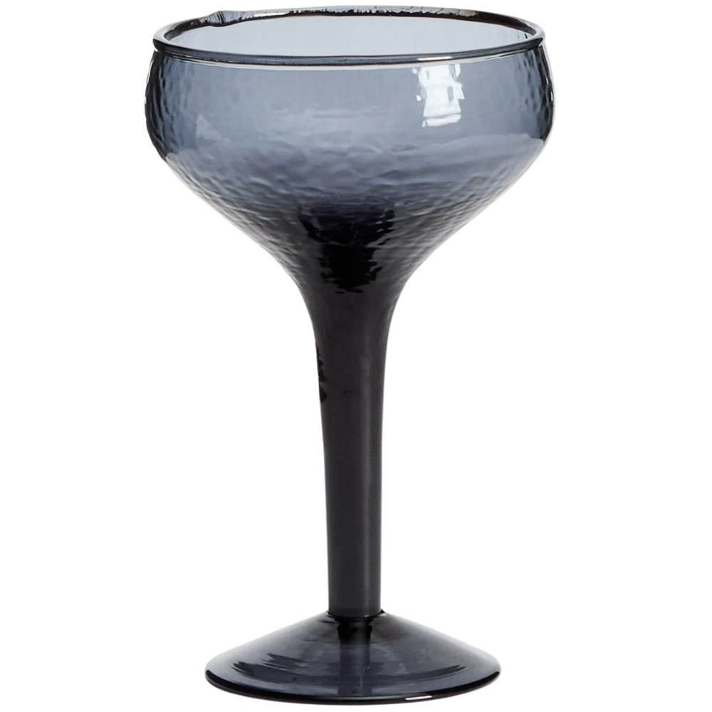 Kave Home Modrá sklenice na víno Sileia Kave Home