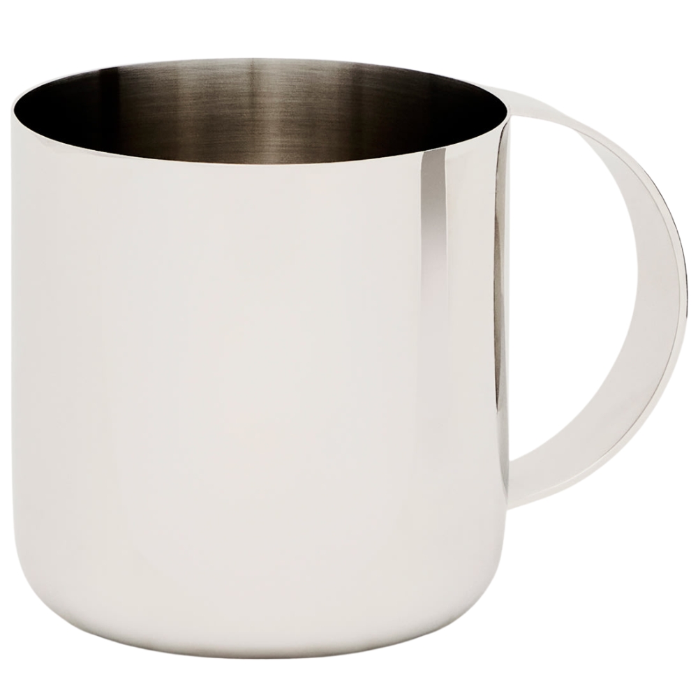 Kave Home Nerezový hrnek Nirela Kave Home