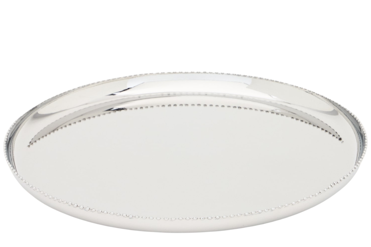 Kave Home Nerezový tác Nirela Ø 36 cm Kave Home