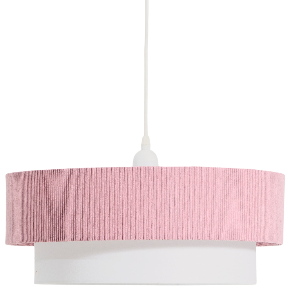 Kave Home Růžové závěsné světlo Bianella 40 cm Kave Home