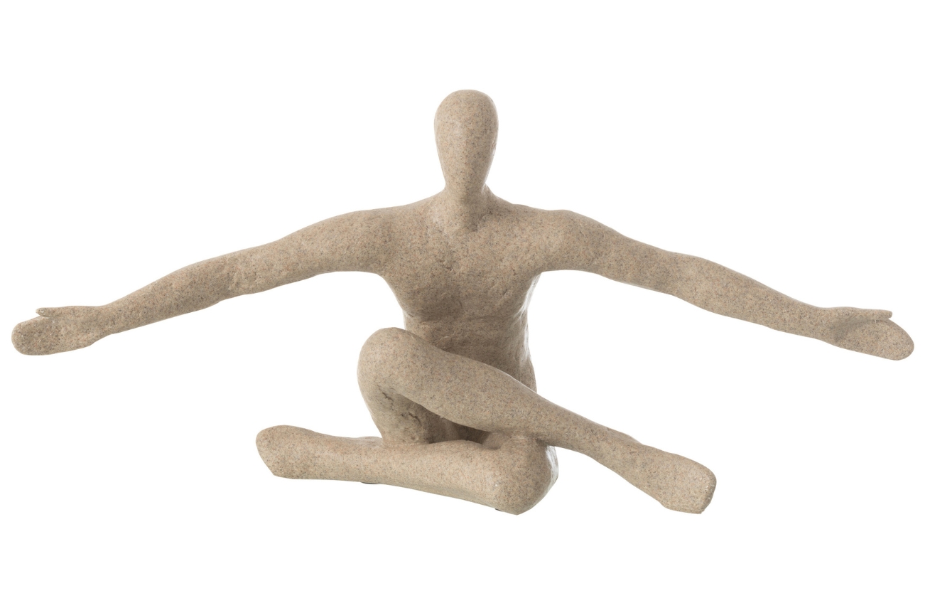 J-line Béžová soška Embrace 57 cm J-line