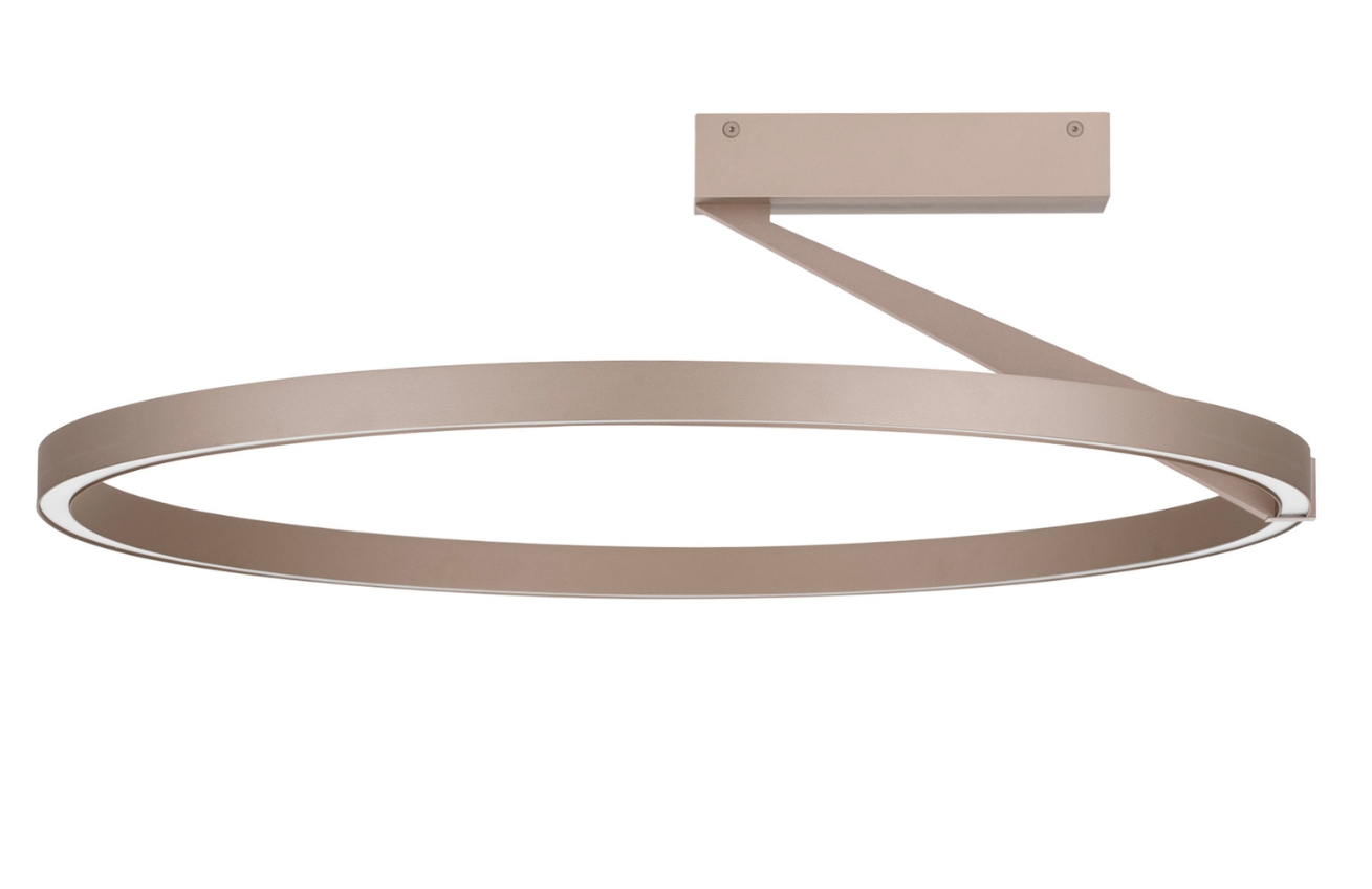 Nova Luce Zlaté kovové stropní LED světlo Tilia 60 cm Nova Luce