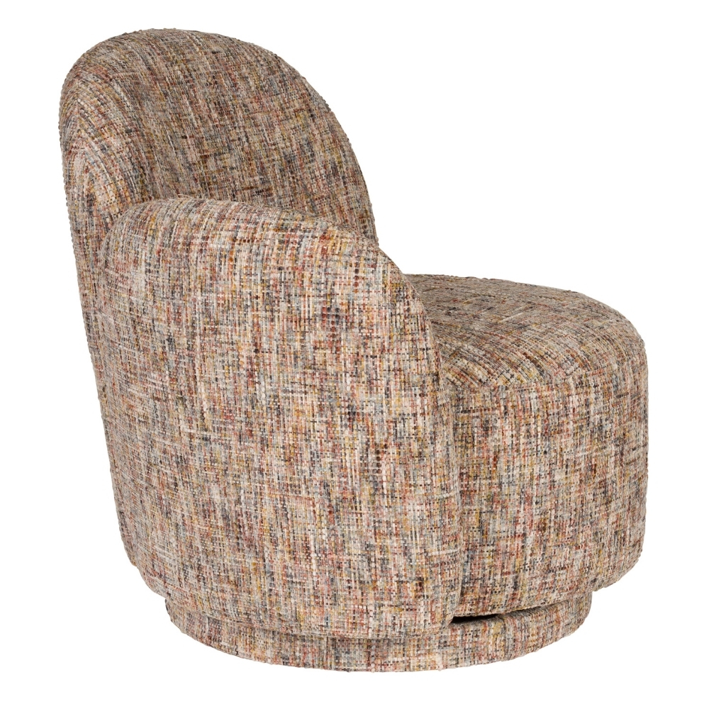 Dutchbone Béžové otočné křeslo ROSE Dutchbone