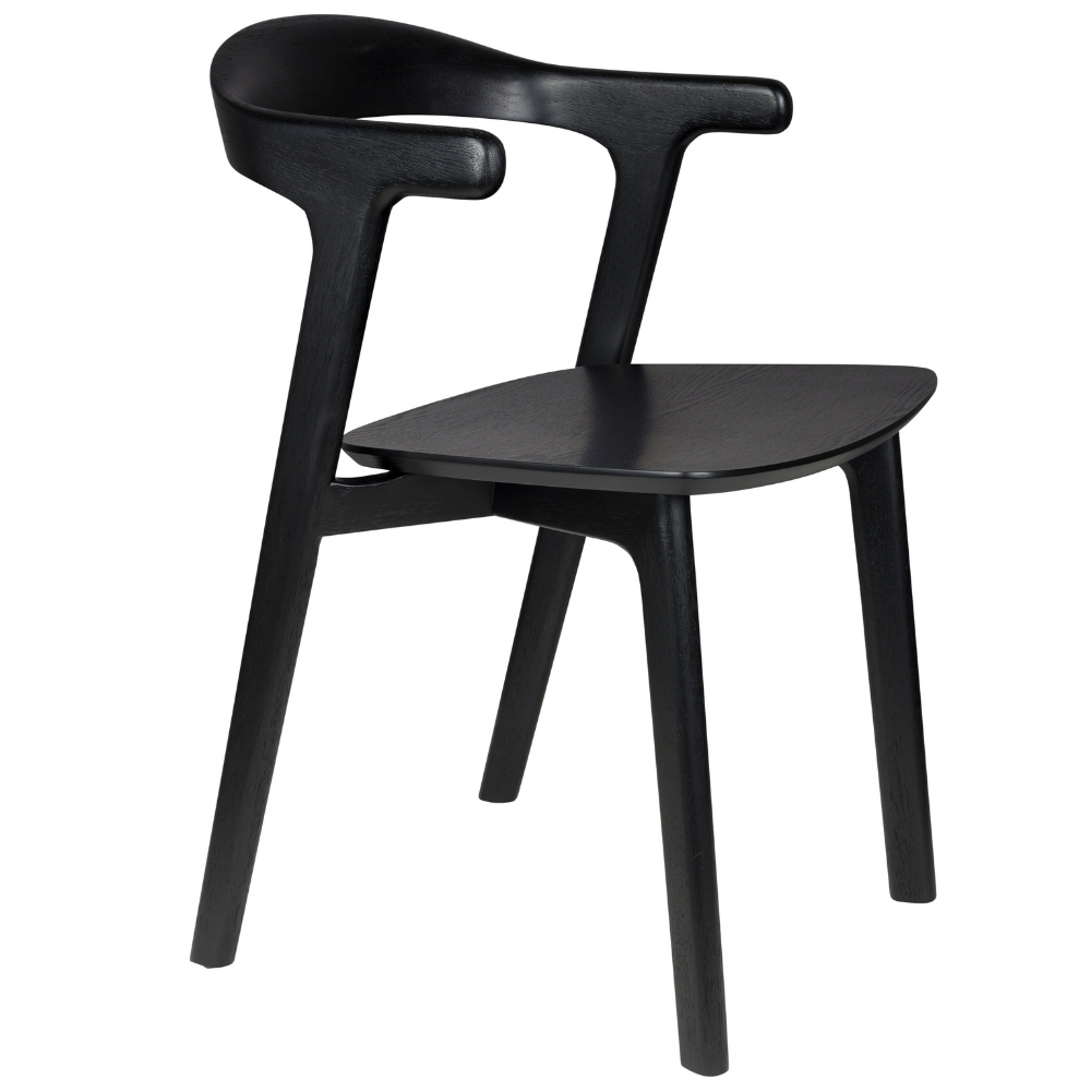 Zuiver Černá jídelní židle NORTHWOOD Zuiver