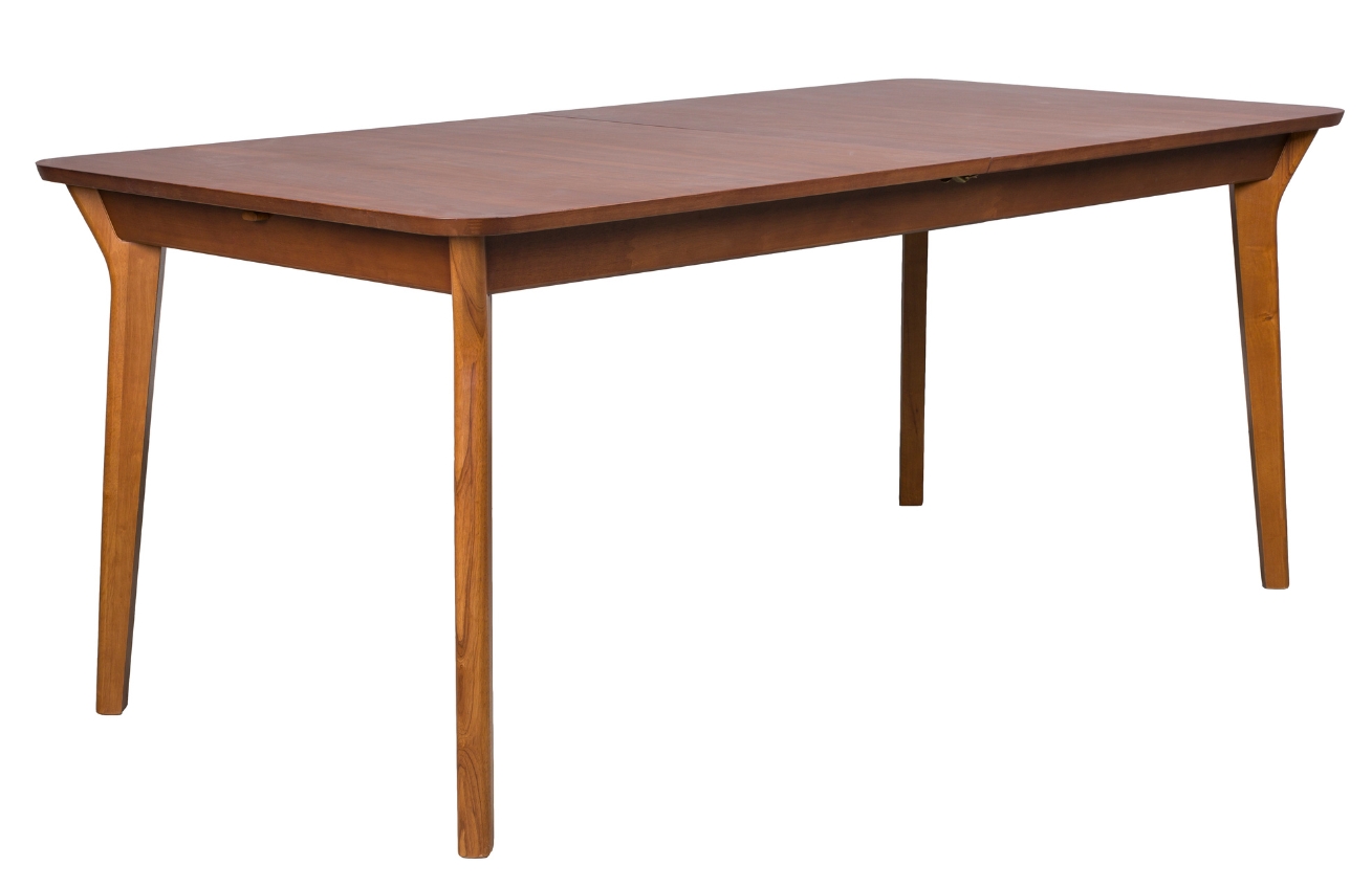 Zuiver Hnědý dřevěný jídelní rozkládací stůl ELLEN 180 x 90 cm Zuiver