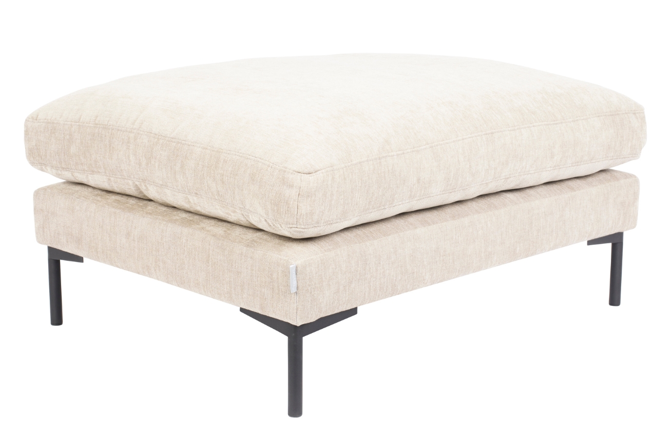 Zuiver Béžová podnožka SUMMER 102 x 80 cm Zuiver