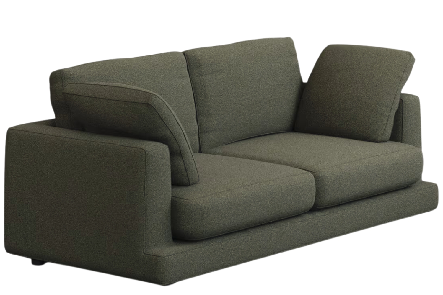 Kave Home Zelená dvoumístná pohovka Gala 210 cm Kave Home