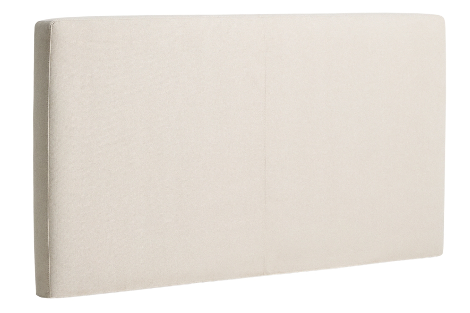 Kave Home Béžové čalouněné čelo k posteli Blok 160 cm Kave Home