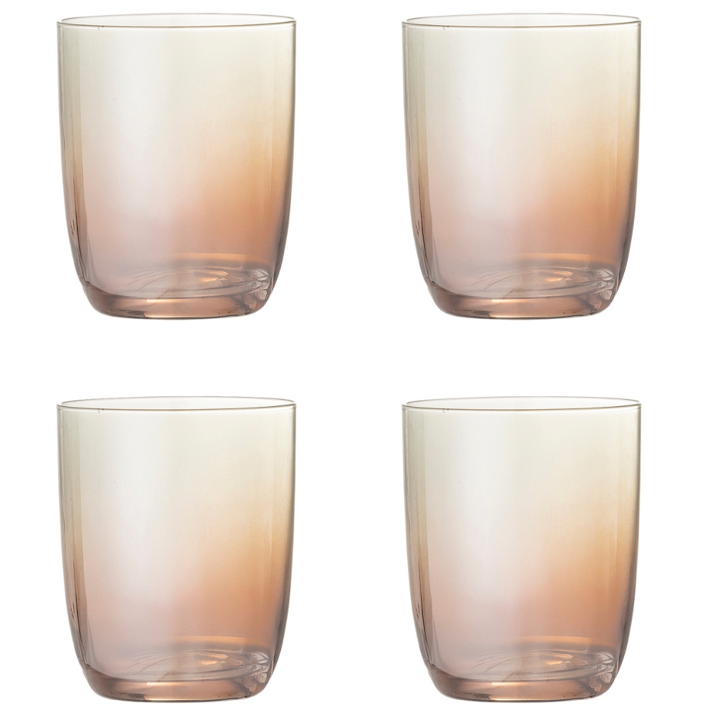Bloomingville Sada čtyř sklenic Aston 375 ml Bloomingville