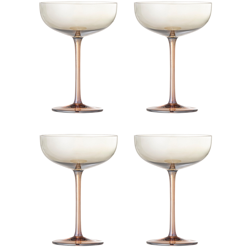 Bloomingville Sada čtyř koktejlových sklenic Aston 325 ml Bloomingville