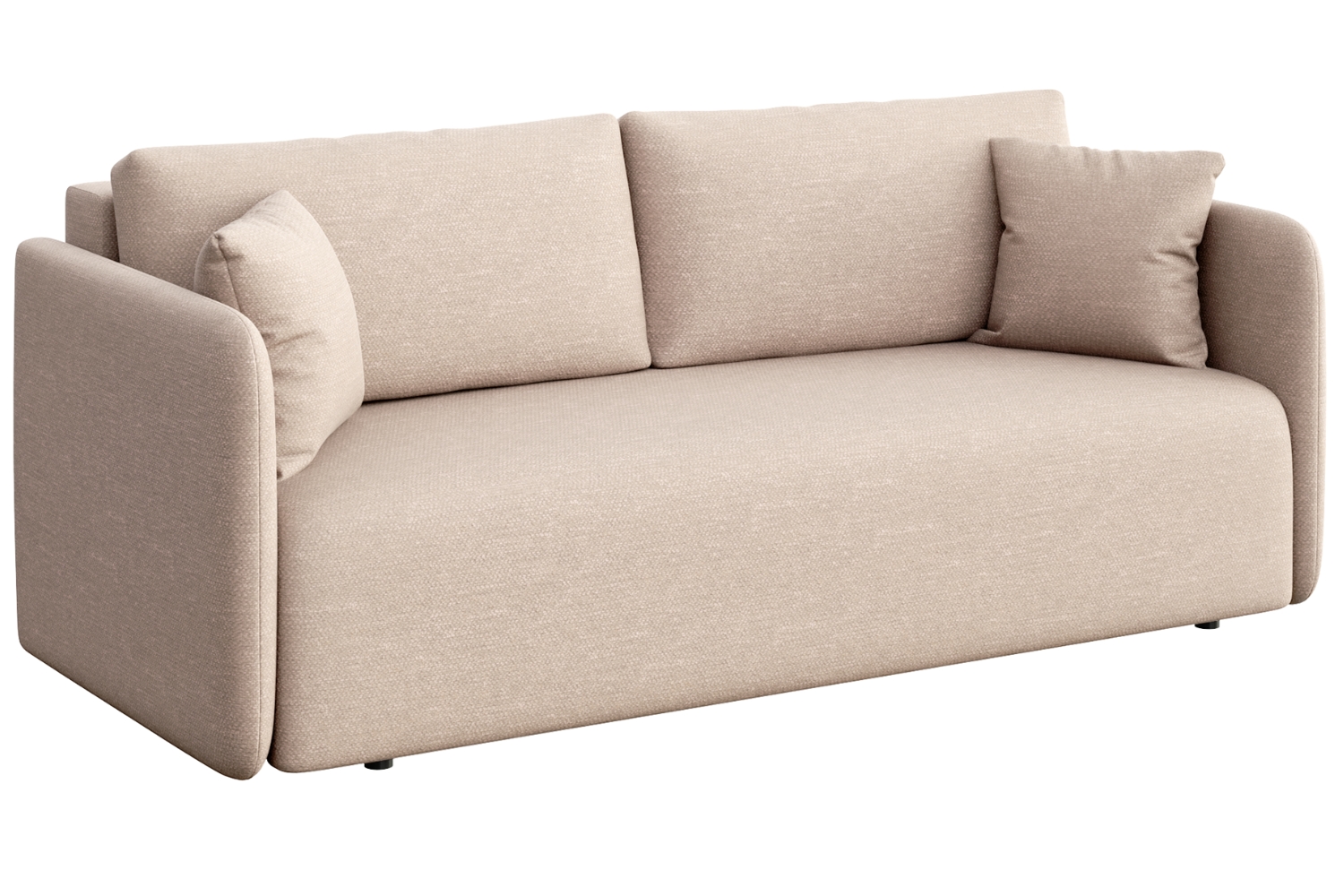 Rodier Krémově bílá rozkládací pohovka Chaum 220 cm Rodier