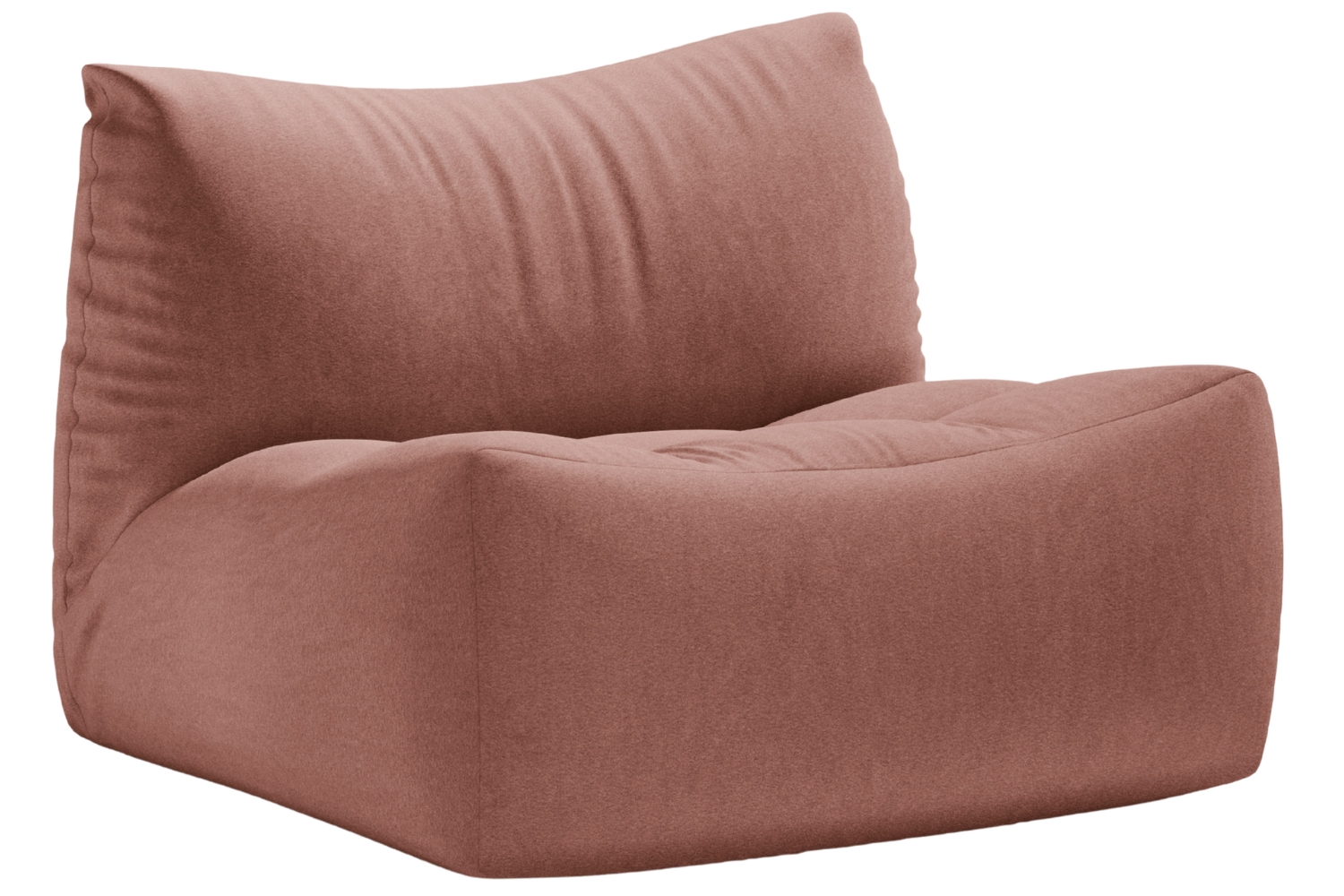 Micadoni Růžové sametové křeslo Tove Micadoni