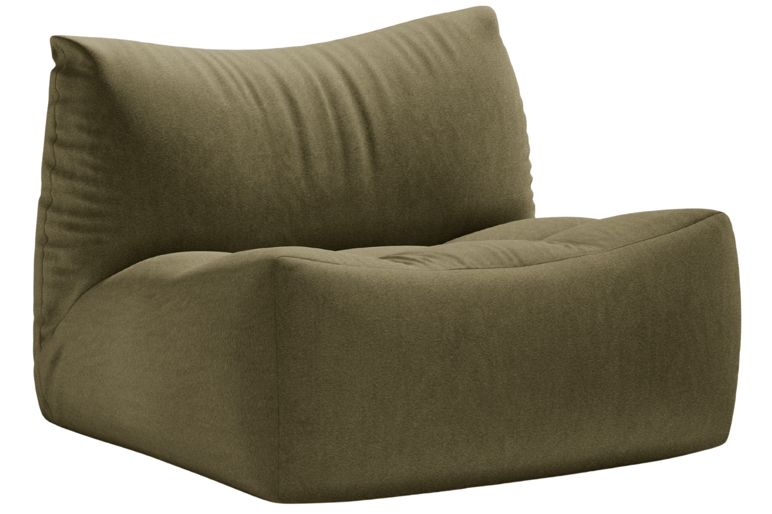 Micadoni Zelené sametové křeslo Tove Micadoni