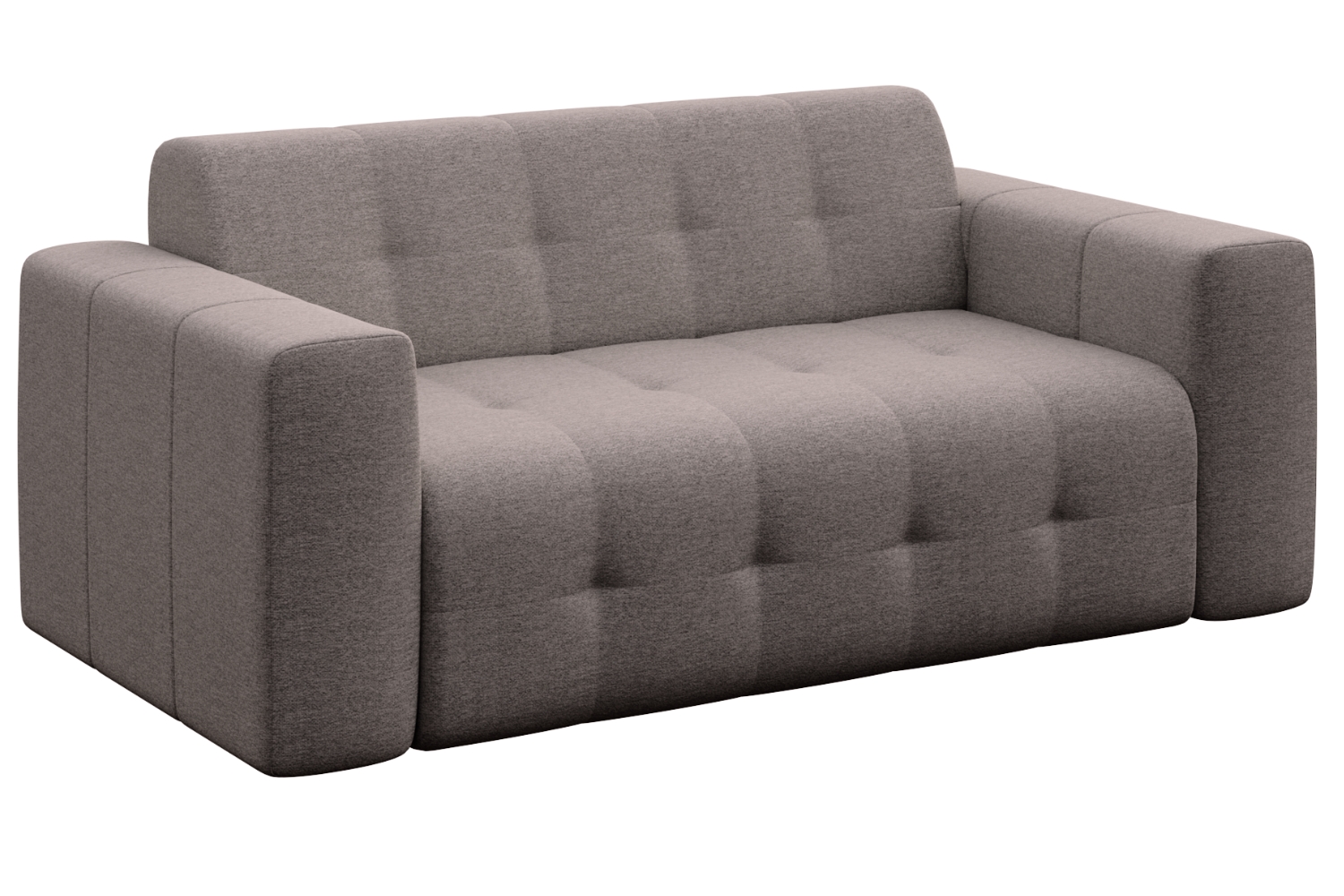 Rodier Šedá dvoumístná pohovka Tuil 199 cm Rodier