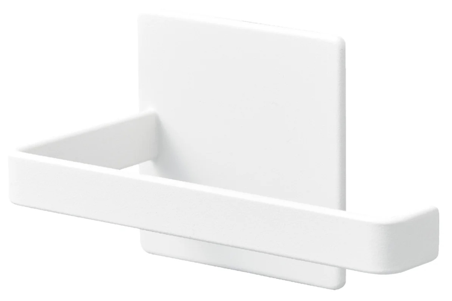 YAMAZAKI Bílý kovový magnetický držák na toaletní papír Tower 14 cm YAMAZAKI