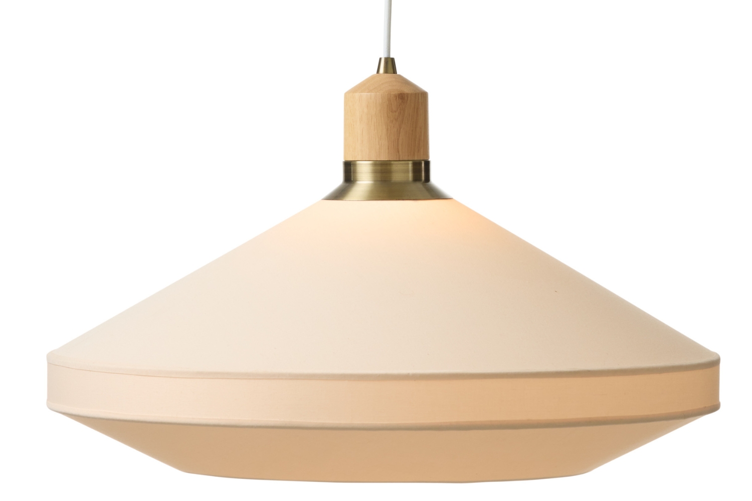 Halo Design Krémově bílé závěsné světlo Paris Soft 56 cm Halo Design