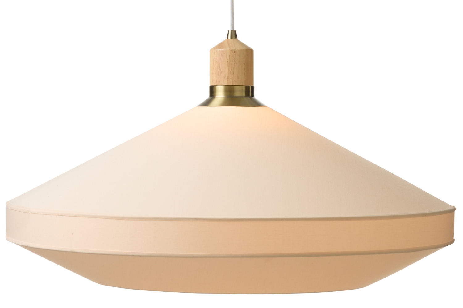 Halo Design Krémově bílé závěsné světlo Paris Soft 72 cm Halo Design