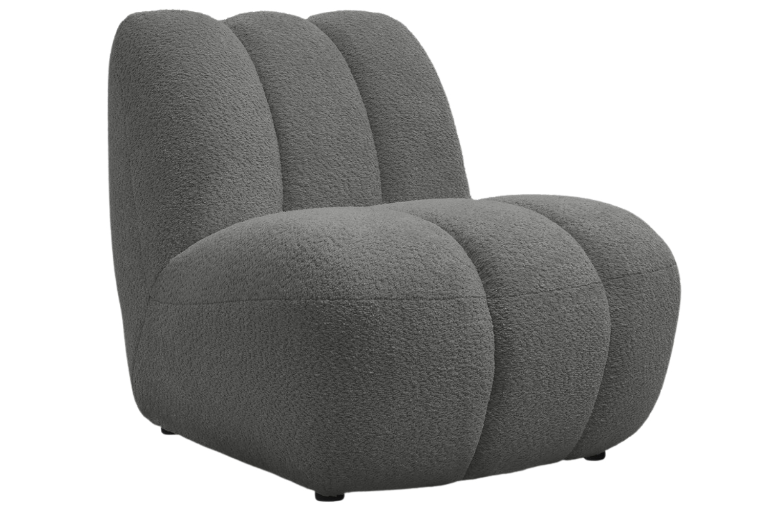 Bobochic Paris Šedé křeslo Janissaire Bobochic Paris